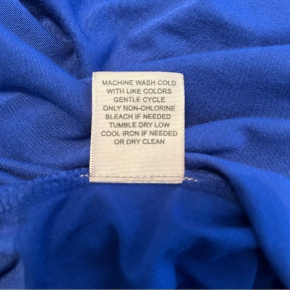 Philosophy Dresses for Women Royal Blue Cut & Sew Dress with High Low Swing Hem - Picture 9 of 9